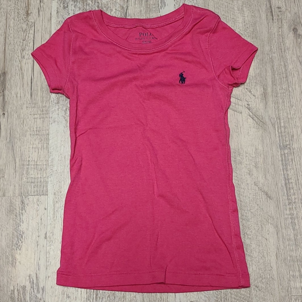 Girls' Sz 7 Polo tshirt